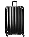 Genius Pack Hardside Luggage Spinner - Smart, Organized, Lightweight Suitcase - TSA Approved Maximum Allowance Cabin Size (Aerial - 2 Piece Set - Jet Black)
