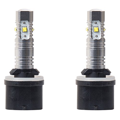 Putco 250880W Optic 360 High Power LED Fog Lamp Bulb,Pack of 2