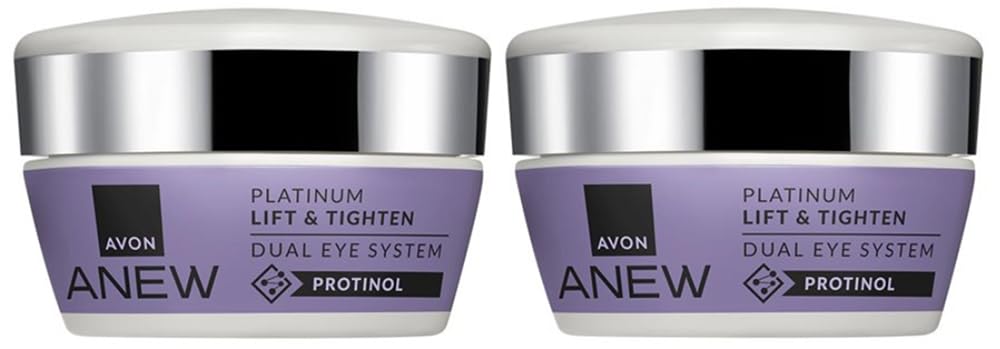 2 x Anew Platinum Lift & Tighten Dual Eye System with Protinol™ 30ml