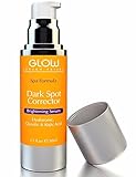 Dark Spot Corrector Serum With Vitamin C - Anti Aging, Acne, Age Spot Removal, Anti Wrinkle and Skin Lightener - Contains Ferulic, Kojic and Hyaluronic Acid - Skin Care Product For Men and Women