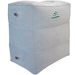 Adjustable Height Leg Rest Travel Pillow, FengNiao Inflatable Foot Rest Pillow for Camping/Travel, Outdoor Kids Air Travel Pillow for Resting Feet and Sleeping in Car/Plane