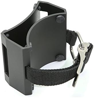 Problue Pony Bottle Bracket for BCD Tank Band Mounting 4.4" cylinders-aluminum 13 &amp; 19 cu ft Scuba Diving Tech Dive