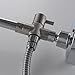 Shower Diverter Valve 3 Way Shower Diverter Valve Shower Head Adapter Shower Head Shut Off Valve Replacement Shower Head Splitter for Shower Arm Handheld Shower Head Attachment, Brushed Nickel