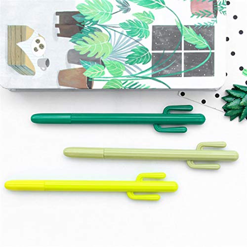 Office School Supplies Cute Cactus Design Gel Pen Ballpoint Pen Writing Pen Gift