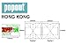 Hong Kong PopOut Map