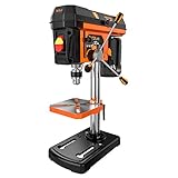 8 In. 5-Speed Drill Press, 2.5A Cast Iron Benchtop