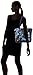 Vera Bradley Women's Cotton Small Trimmed Vera Tote Bag, Java Floral Navy, One Size