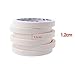 2pcs Nail Art Adhesive Tape 0.5cm&1.2cm Creative DIY Design Nail Sticker Strong Sticky Glue Tape