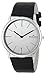 Skagen Men's 858XLSLC Theodor Black Leather Watch