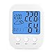 Telaero Electronic Luminous thermometer TH202 Humidity Monitor with Indoor Thermometer, Digital Hygrometer and Humidity Gauge Indicator