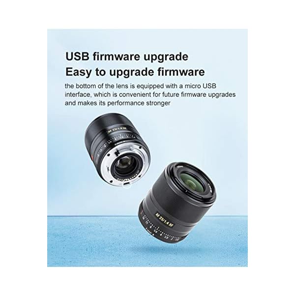 VILTROX 23mm f1.4 XF Objektiv Autofokus APS-C Compact Prime Objektiv für Fuji X Mount Kamera X-T3 X-H1 X20 T30 X-T20 X-T100 X-Pro2 X-Pro3 schwarz – Bild 3