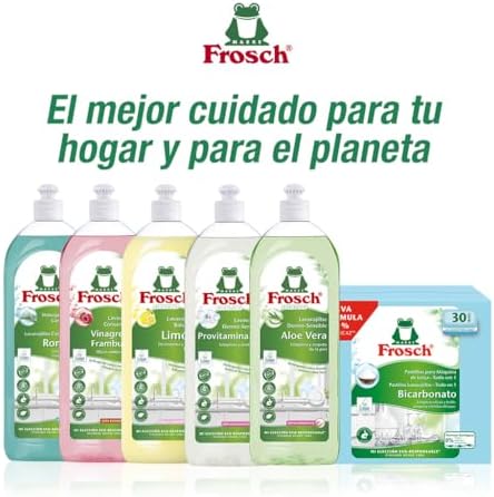 - Lavavajillas a Mano Líquido Bálsamo Ecológico Limón, Desengrasa y Protege la Piel, Dermatológicamente Testado - Pack de 2 Unidades x 750 ml