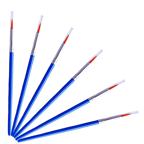 60 Pcs Pointed Round Paint Brushes for Kids/Students/Teens/Beginners