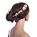 Remedios Wedding Headband Bridal Crystal Beads Hair Accessory for Bride