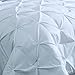 Geneva Home Fashion 7-Piece Ella Pinch Pleat Comforter Set, King, White