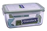 Kinetic Glasslock 64-Ounce Rectangular Glass Food Storage Container With Locking Lid 01310