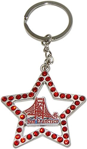 San Francisco Golden State Bridge Keychain