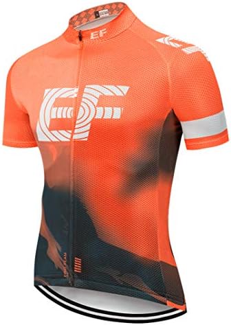 Pink Pro Team Short Sleeve Cycling Jersey Set Bike Breathable MTB Quick Dry Bike Clothing