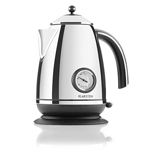 Klarstein - Aquavita Chalet, Wasserkocher, Teekocher, Retro Wasserkessel Design, 1,7 Liter, 2200 Watt, kabellos, Vintage… – Bild 7