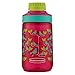 Rubbermaid Leak Proof Chug Kids Water Bottle, 14 oz, Tart Pink with Birds on Vine Graphic