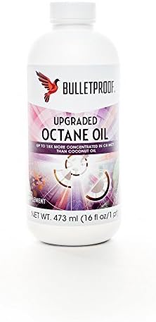 Bulletproof Upgraded Brain Octane Oil (16oz) by Biotrakr