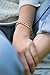 Benevolence LA Gold Bracelets for Women, Gold Chain Bracelet, Celebrity-Approved Gold Link Bracelet, Gifts for Mom, Cuban Link Bracelet Gold Charm Bracelet 14k Gold Plated Bracelet