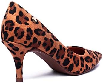 sapato animal print vizzano