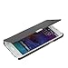 MTRONX Phone Case for Samsung GalaxyNote 4, Note 4, Magnetic Ultra Folio Flip Slim Leather Twill Case Cover Pouch N9100 - Black(MG-BK)