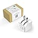 AUKEY USB Wall Charger, ULTRA COMPACT Dual Port 2.4A Output & Foldable Plug for iPhone X / 8 / 7 / Plus, iPad Air 2 / Mini 4, Samsung Galaxy and More