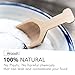 10 Pcs Mini Wooden Scoop - Scoops for Canisters, Bath Salts - Multipurpose Wooden Spoon (4.25'' x 1.55'')