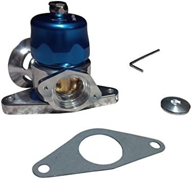 HYBRID Subaru WRX 2002-2007 &amp; STi 2004-2016 Dual Port BOV 50/50 Blow Off Valve (Blue)