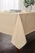 Benson Mills Cameron Textured Fabric Table Cloth, for Everyday Home Dining, Parties, Weddings & Holiday Tablecloths (70