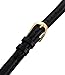 Voguestrap TX39910LBK Allstrap 10mm Leather Calfskin Black Watch Strap