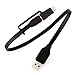TYLT FLYP-DUO Reversible USB Cable - 1M - Black