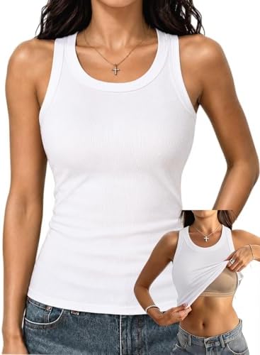 最終値下げ ✴︎drawers Boat Neck Tanktop プラム Klassy Ribbed Dainty Boat Neck Brami - Tank Top with Built-in Bra