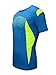ZITY Mens T-Shirt Athletic Moisture-Wicking Running Shirts Blue