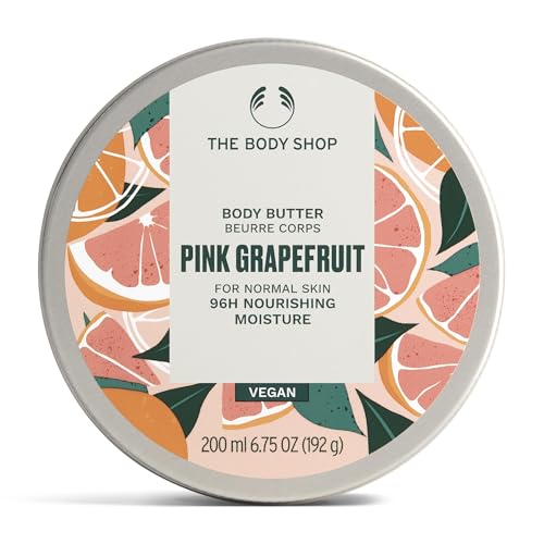 The Body Shop Pink Grapefruit Body Butter unisex, Pink Grapefruit Körperbutter 200 ml, 1er Pack (1 x 200 ml)