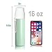 Water Bottle, Elegant Life Stainless Steel Leak Proof Sport Water Bottles, Double Walled Vacuum Insulated Thermoses, Ice Cold Up To 24 Hrs/Hot 12 Hrs, Come with a Cleaning Brush 16ounce (green)