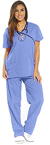 Just Love Women s Scrub Sets Medical Scrubs (Mock Wrap) 11135W-3X Just Love Women s Scrub Sets Medical Scrubs (Mock Wrap) 11135W-3X