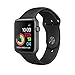 New Apple Watch Series 1 42mm Smartwatch (Space Gray Aluminum Case, Black Sport Band)