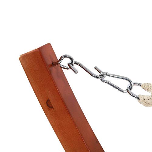 OnCloud Hammock Wood Arc Stand with Double Hammock (10.5 ft)