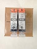 Genuine Canon PGI-220 Combo Pack! 2-Pack Black in Factory Shrink Wrap and Easy Open Bulk Packaging!