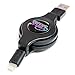 Tera Grand Apple Certified Lightning Retractable cable