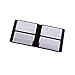 PUEEN 40 Slots Nail Art Stamping Plates Holder Case Plate Organizer in Mint Green-BH000532