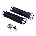 KINGOU Ergonomic Design Leather Handlebar Grip for Bicycle/Fixed Gear/Mountain/Folding Bike Double Lock-on Bar Grip …