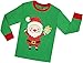 Girls And Boys Christmas Pajamas Children Santa Claus PJs Gift Set Kids Clothes