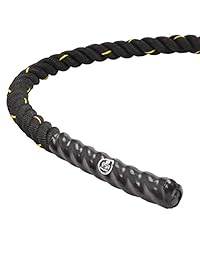 HulkFit - Cuerda de entrenamiento de dacrón de alta definición, 1,5 2 pulgadas de diámetro, 30 40 50 pies de longitud