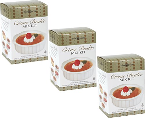 Dean Jacobs Creme Brulee Kit, 4.1-Ounce Boxes (Pack of 3)
