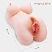 Mini Pussy Ass Male Masturbator for Men Masturbation，3D Realistic Sex Toy with Virgin Vagina and Anal Stroker, Pocket Pussy with 2 Hole for Man Orgasm