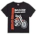 Harley-Davidson Little Boys' Born to Ride, Forced to Walk Tee Black 0174132 (2T)